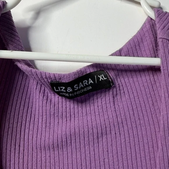 Liz & Sara Ribbed Knit short set - Picture 5 of 9